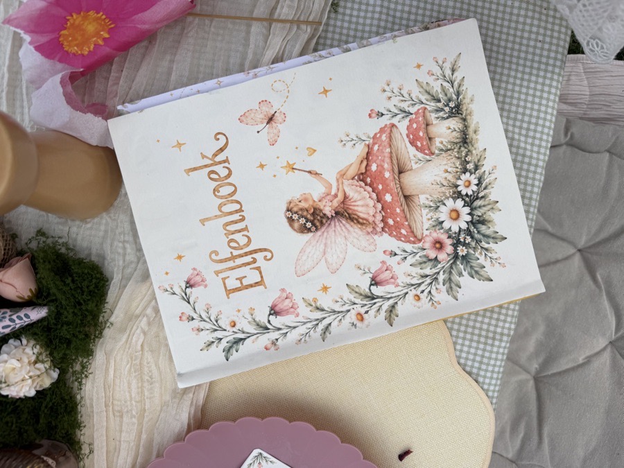 Het elfenboek dat bij het verhaal van Fee Liora hoort